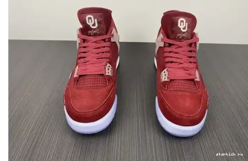 Retro Jordans 4 Air Oklahoma AJ4-904282 AJ4-904282 Sooners 0531